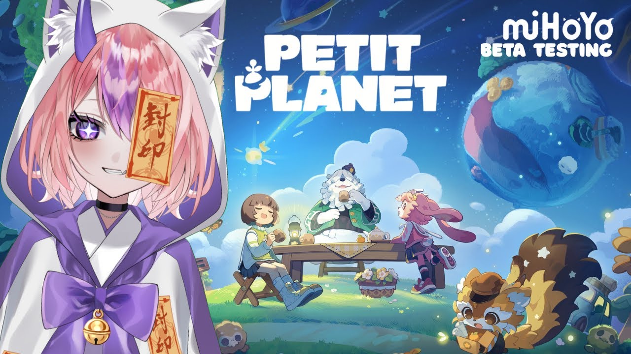 Genshin Devs Made a COZY Game?!🍵 VTuber Plays Petit Planet Beta