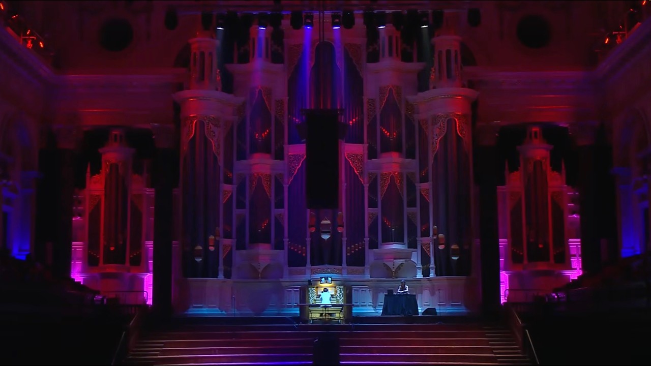 My DJ set with the world’s largest fully pneumatic organ.