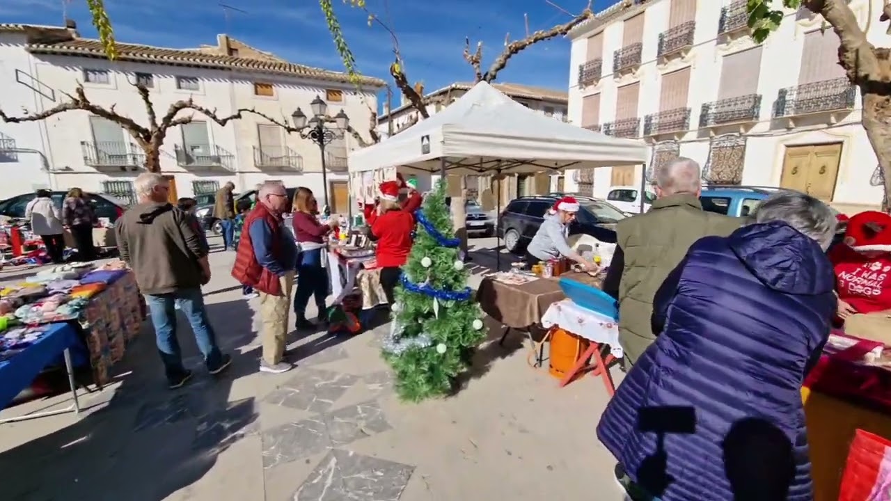 Galera Town Centre -  short clip of the winter faire