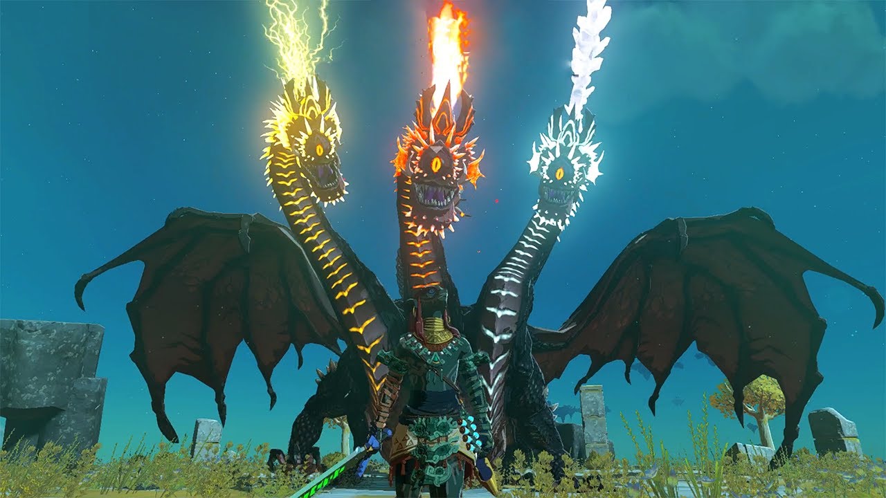 Ancient Hero Meets King Gleeok