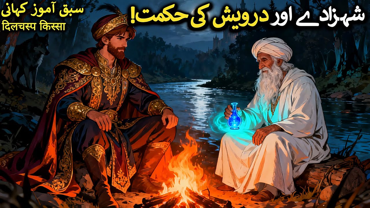 Bahadur Shahzada Aur Shahzadi Ka Anokha Qissa | Darvesh Ki Naseehat | Sabaq Amoz Kahani