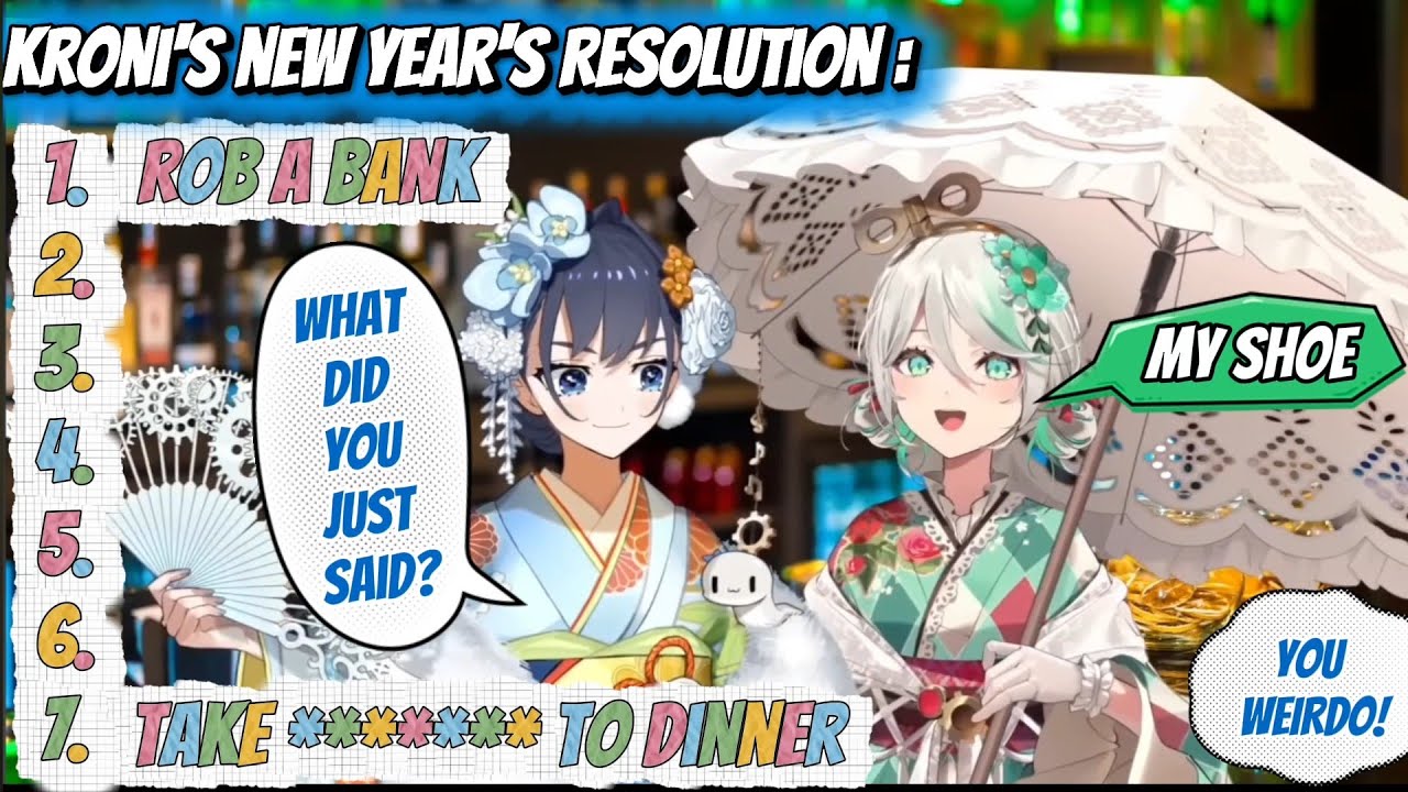 Kronii's New Year's Resolution(2026) [Ouro Kroni] #hololive