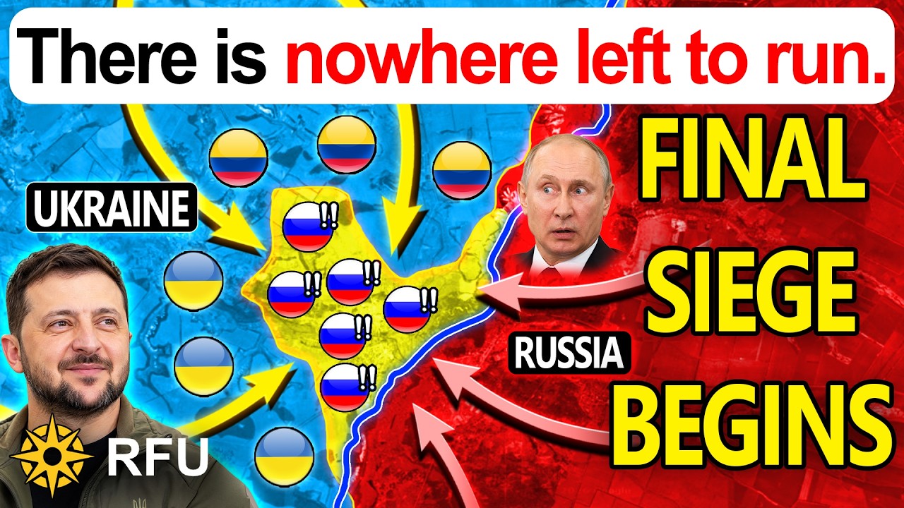 Colombians close around the last Russian stronghold and put Russians to siege