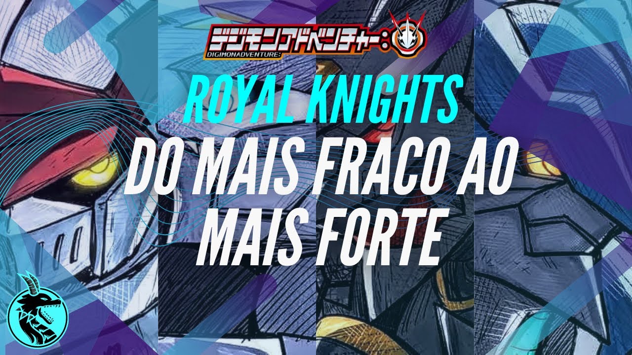 DIGIMON - TOP CAVALEIROS REAIS / QUAL O ROYAL KNIGHT MAIS PODEROSO ? AS 13 PROTEÇÕES DO DIGIMUNDO!!
