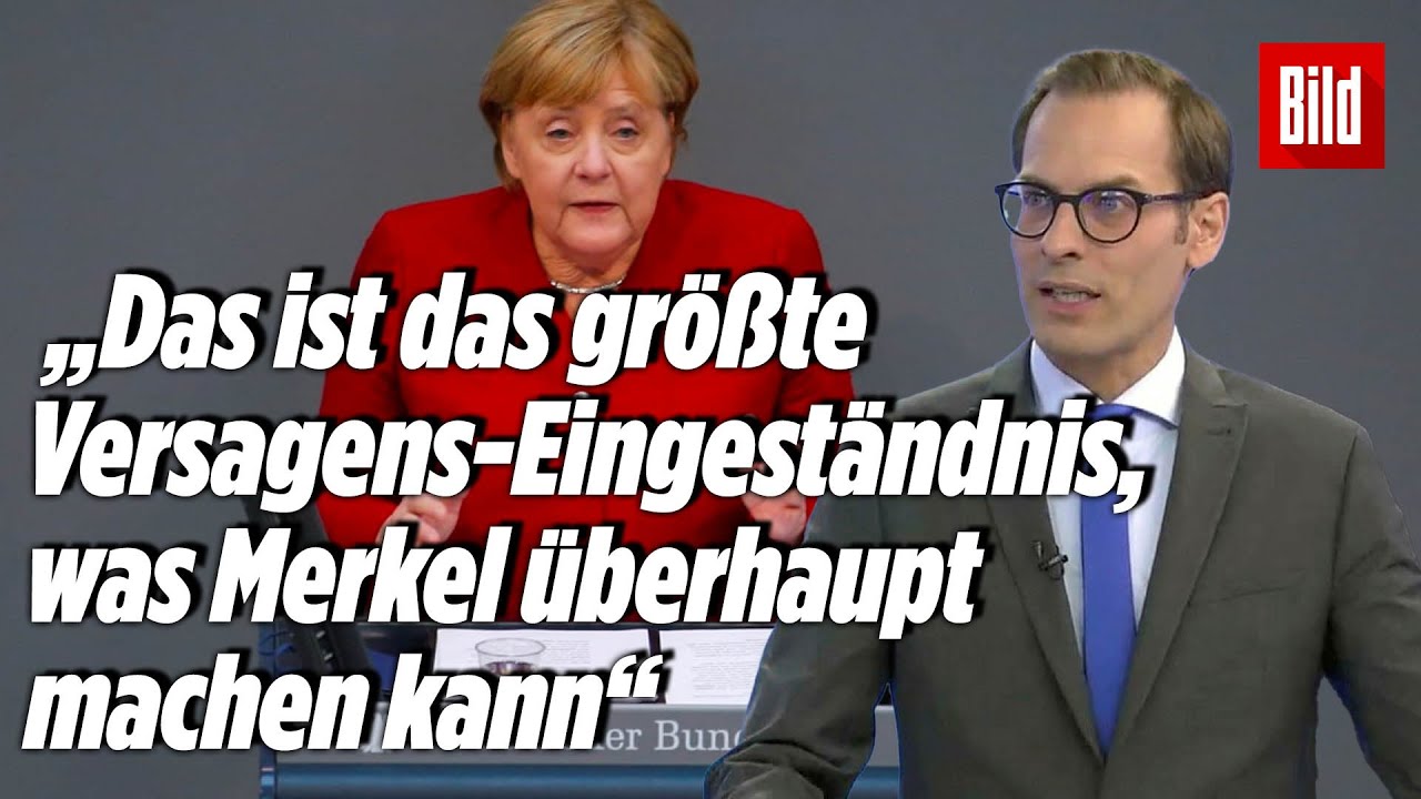 Merkel zu Afghanistan: Hier rechnet BILD Politik-Chef Jan Schäfer mit der Bundeskanzlerin ab