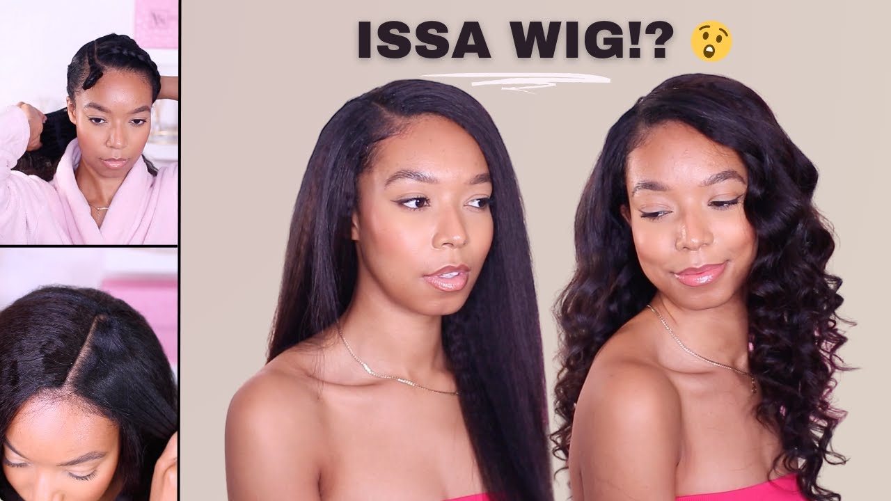 The MOST Natural U-Part Wig!😱 Innovative Weave 10 Minute Sew-in U Part Wig Review