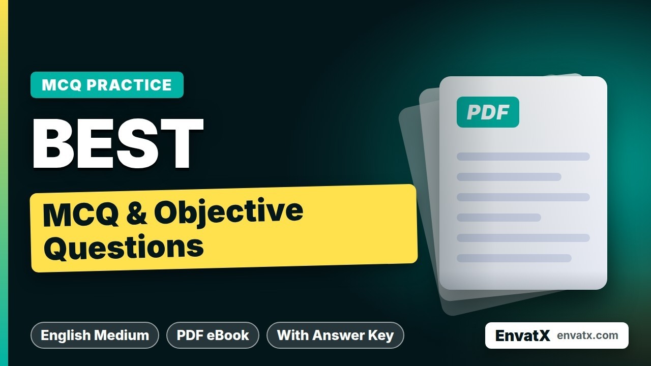 MCQ & Objective Questions for Best Exam | English PDF Download