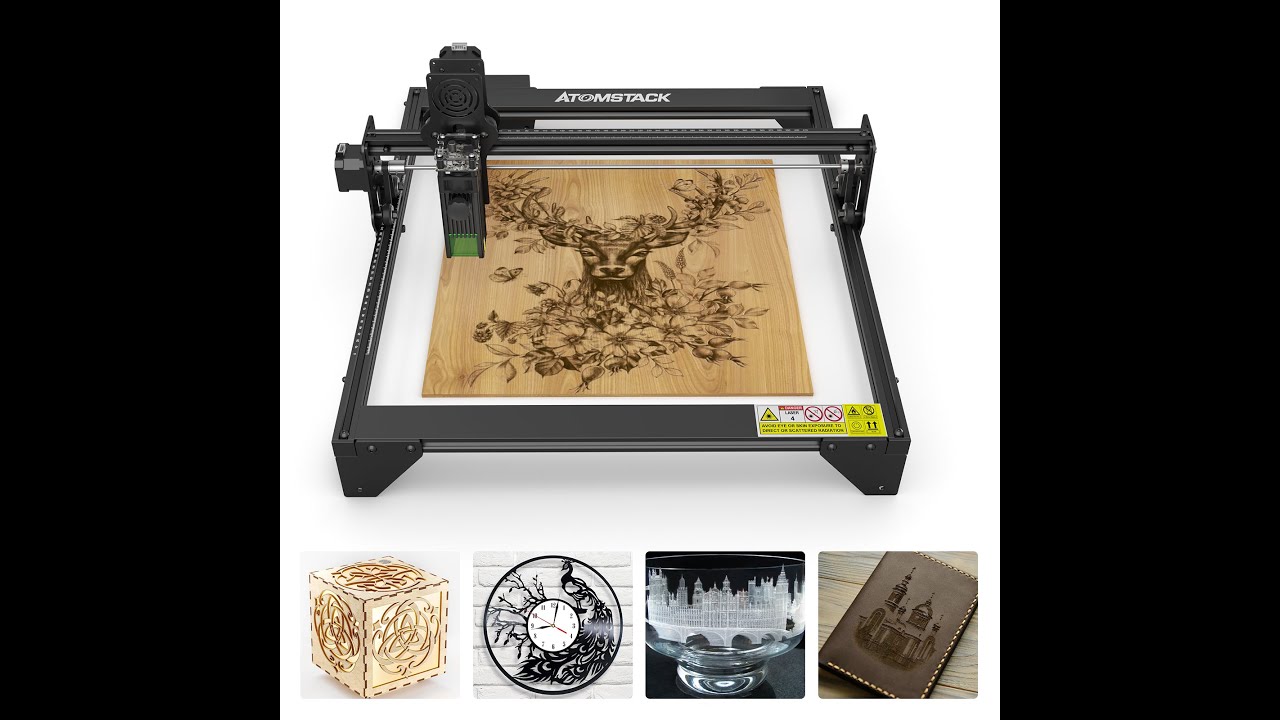 Atomstack A5 M30 Integral Screw Rod Laser Engraving Machine