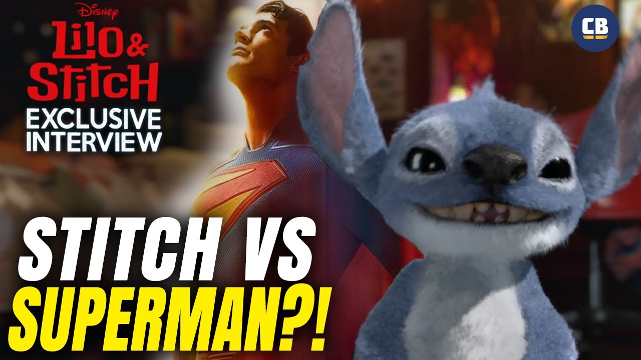 Stich Vs Superman?! We Go 1 On 1 With STITCH From Lilo & Stitch! Exclusive Interview