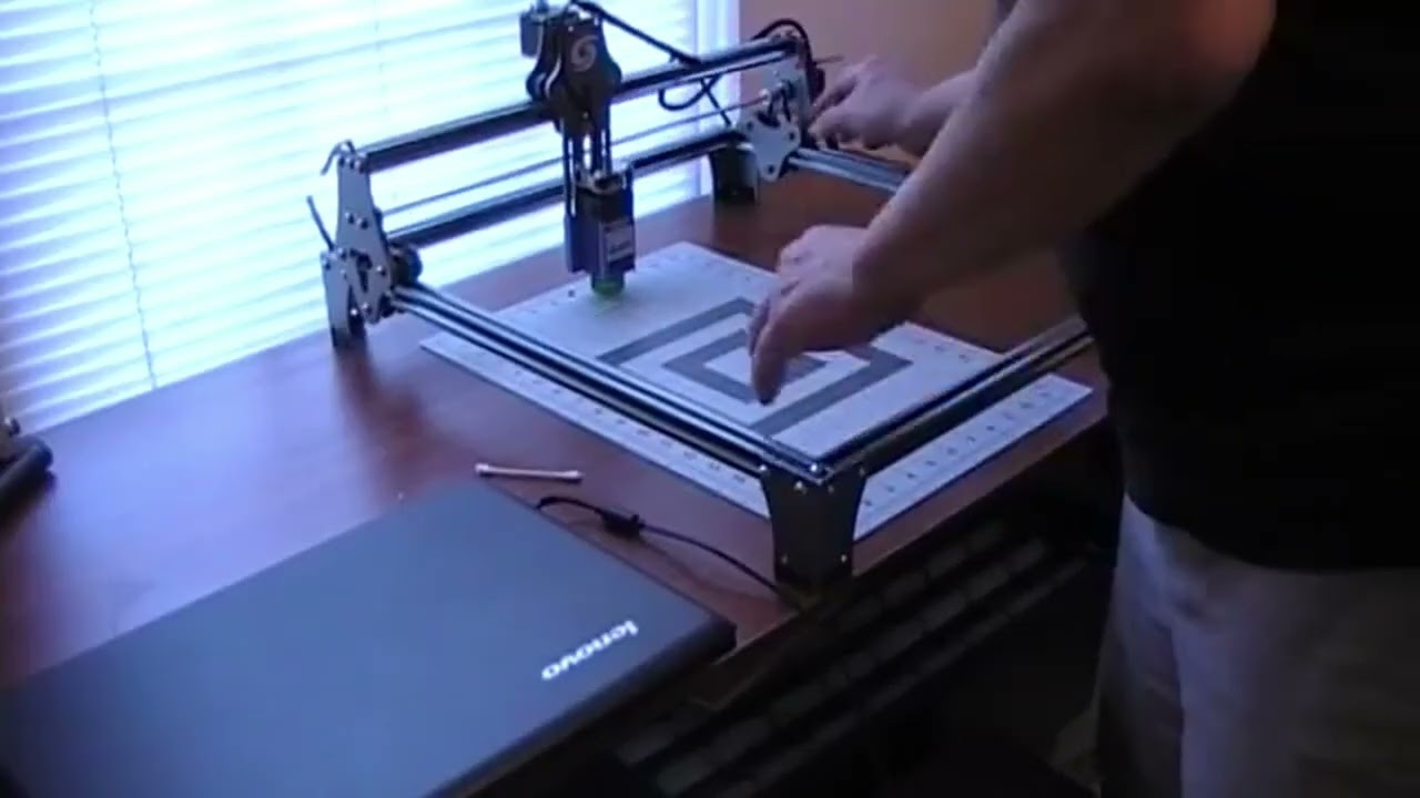 Тест наклона Sculpfun S6 Pro