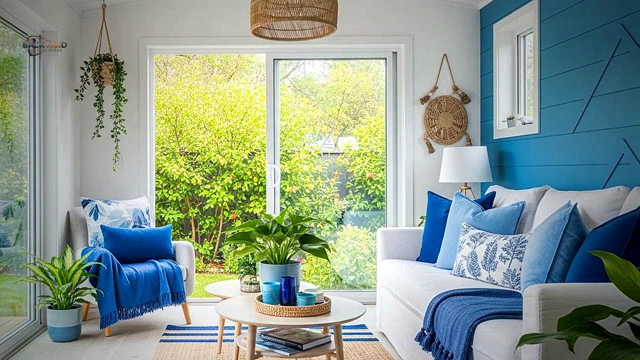 🔴 Live: Tropical Cottage Garden Night Lighting