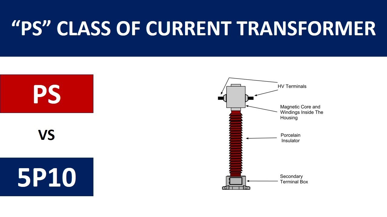 PS class CT / Protection special class current transformer.