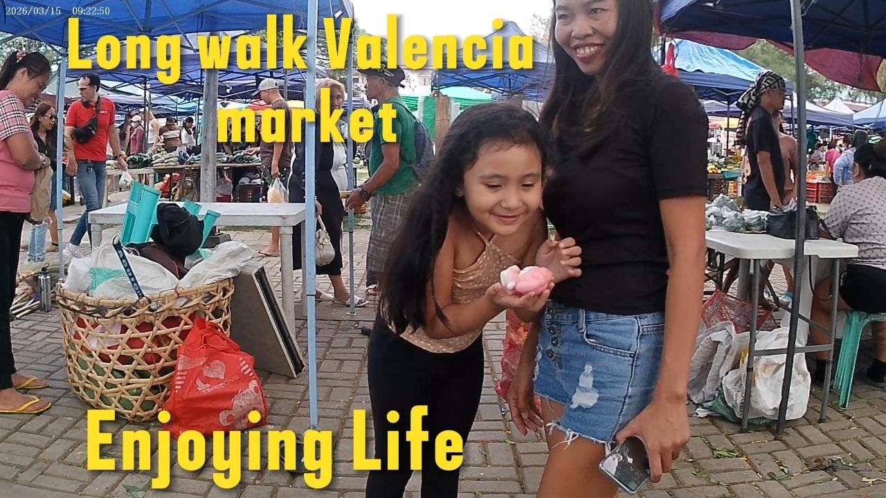 Long walk Valencia Market       Retired Life
