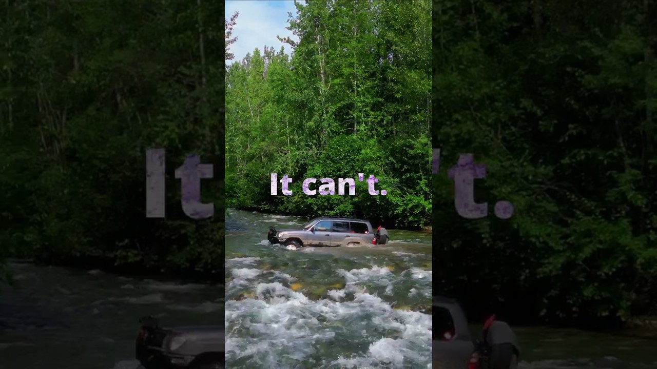 Subaru vs Toyota? No comparison offroad. #subaru #outback #toyota #landcruiser #4x4 #offroad #alaska