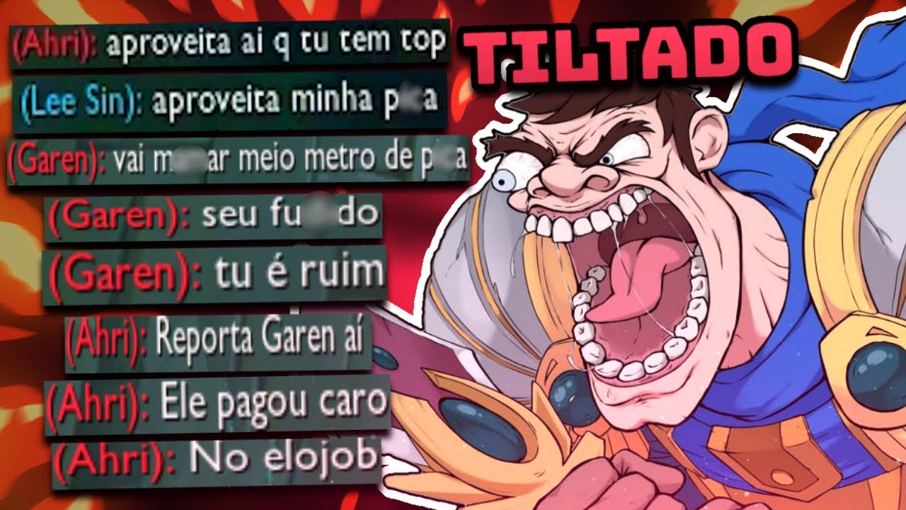 PEGOU GAREN SÓ PRA COUNTERAR? VO TE DEIXAR 1/7 X1NG@ND0 NO CHAT! (O TIME INTEIRO DELE SURTOU)