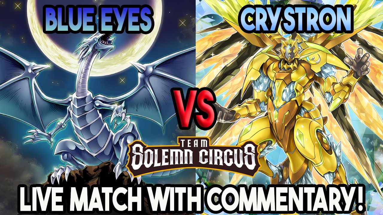 Crystron Vs Blue-Eyes Yu-Gi-Oh! Locals Feature Match | Live Duel