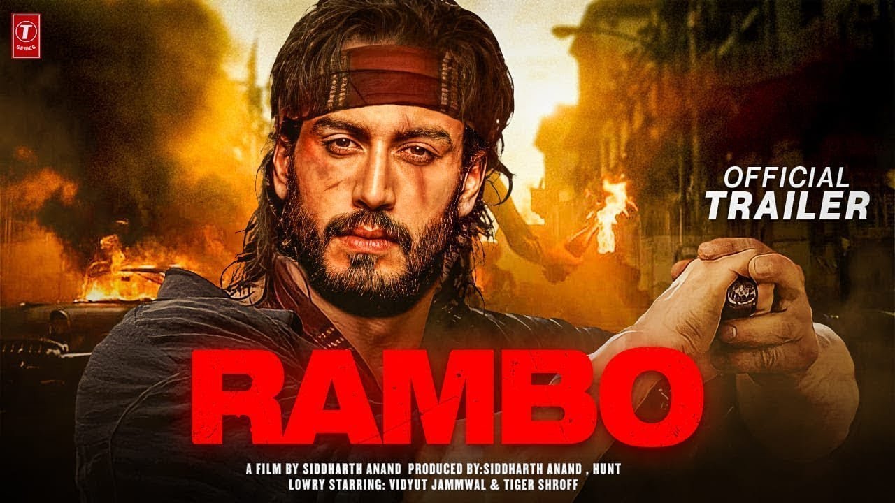 RAMBO | Official Trailer |Tiger Shroff | Rashmika Mandanna | Vidyut Jammwal |Siddharth A | Concept