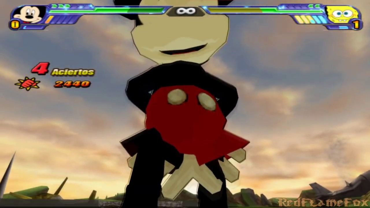 MICKEY MOUSE vs SPONGEBOB - DBZ TENKAICHI 3 MODS