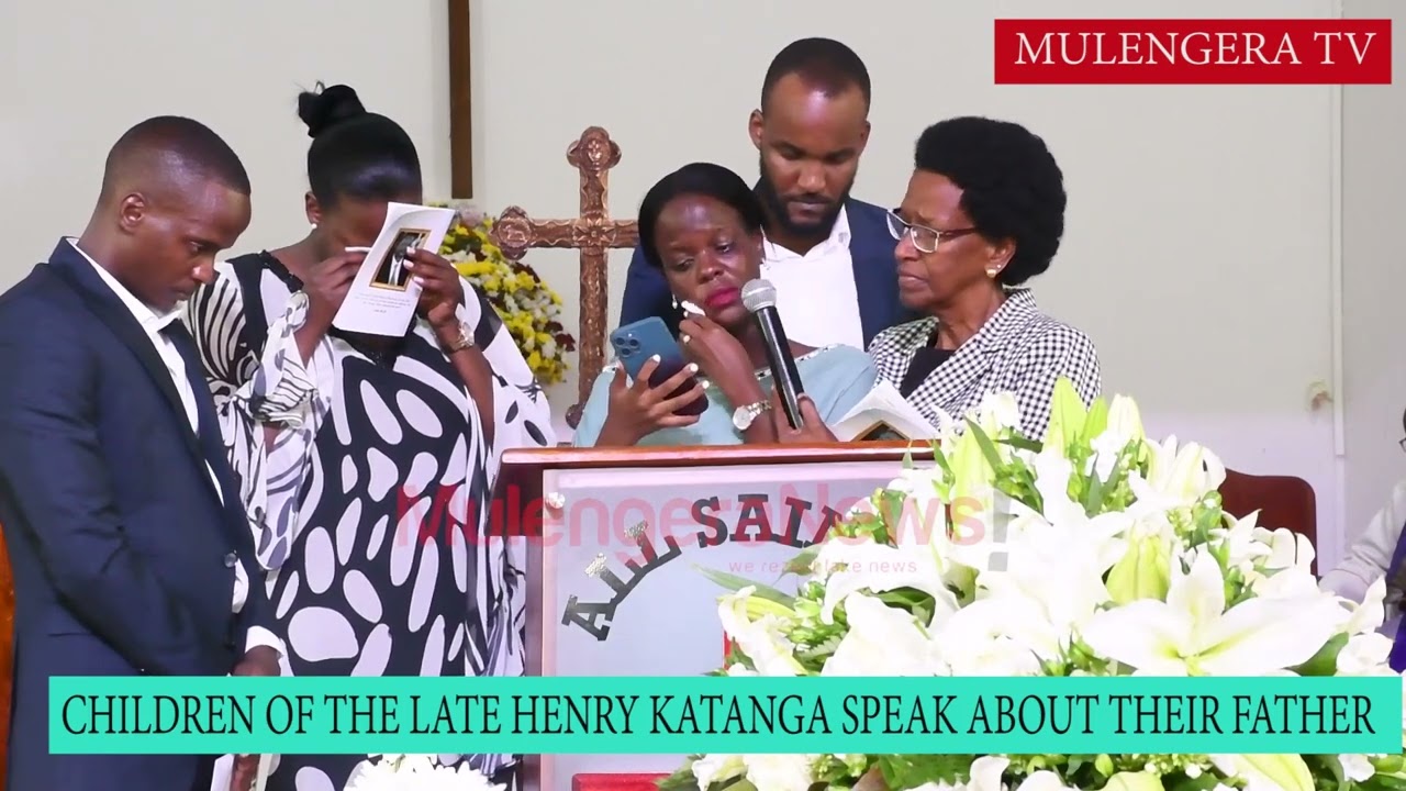 Henry Katanga's Children break down to tears speaking of the death of their father at All Saints CH+