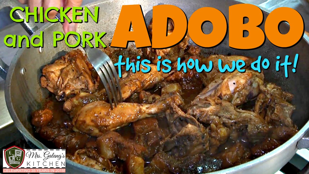 CHICKEN and PORK ADOBO (Mrs.Galang's Kitchen S5 Ep7)