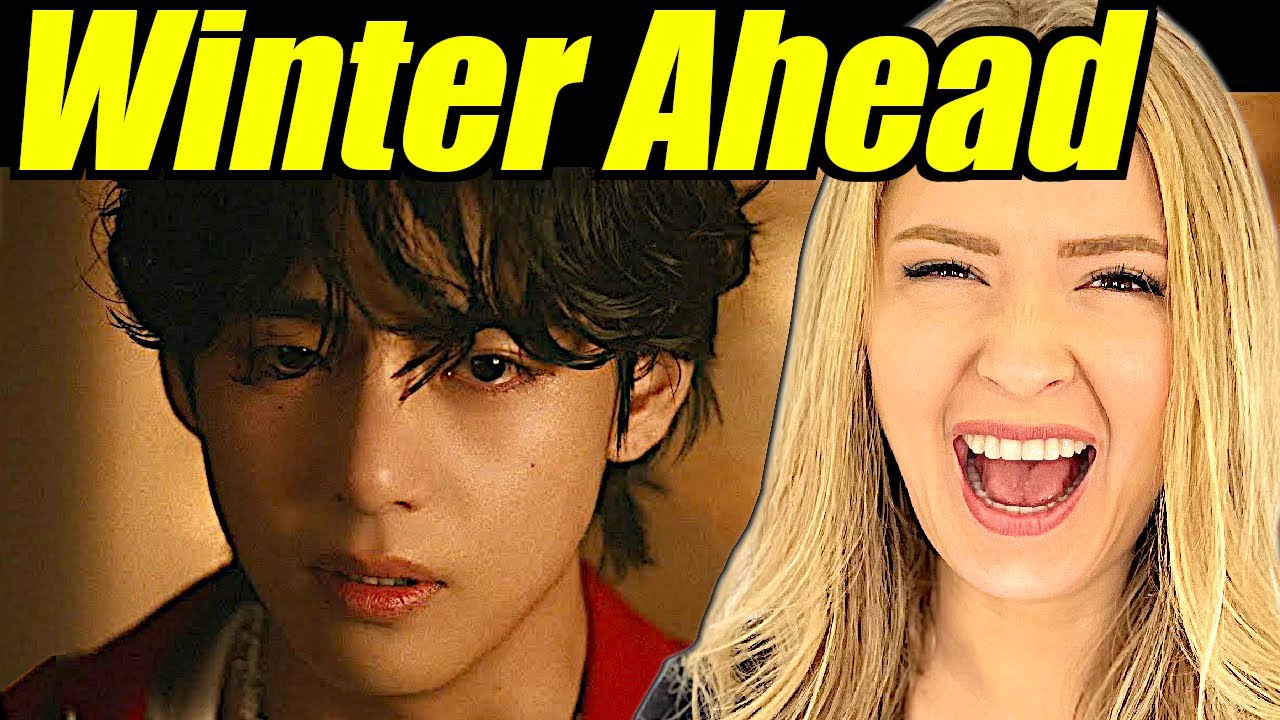 Americans React To WINTER AHEAD By V (For The First Time)