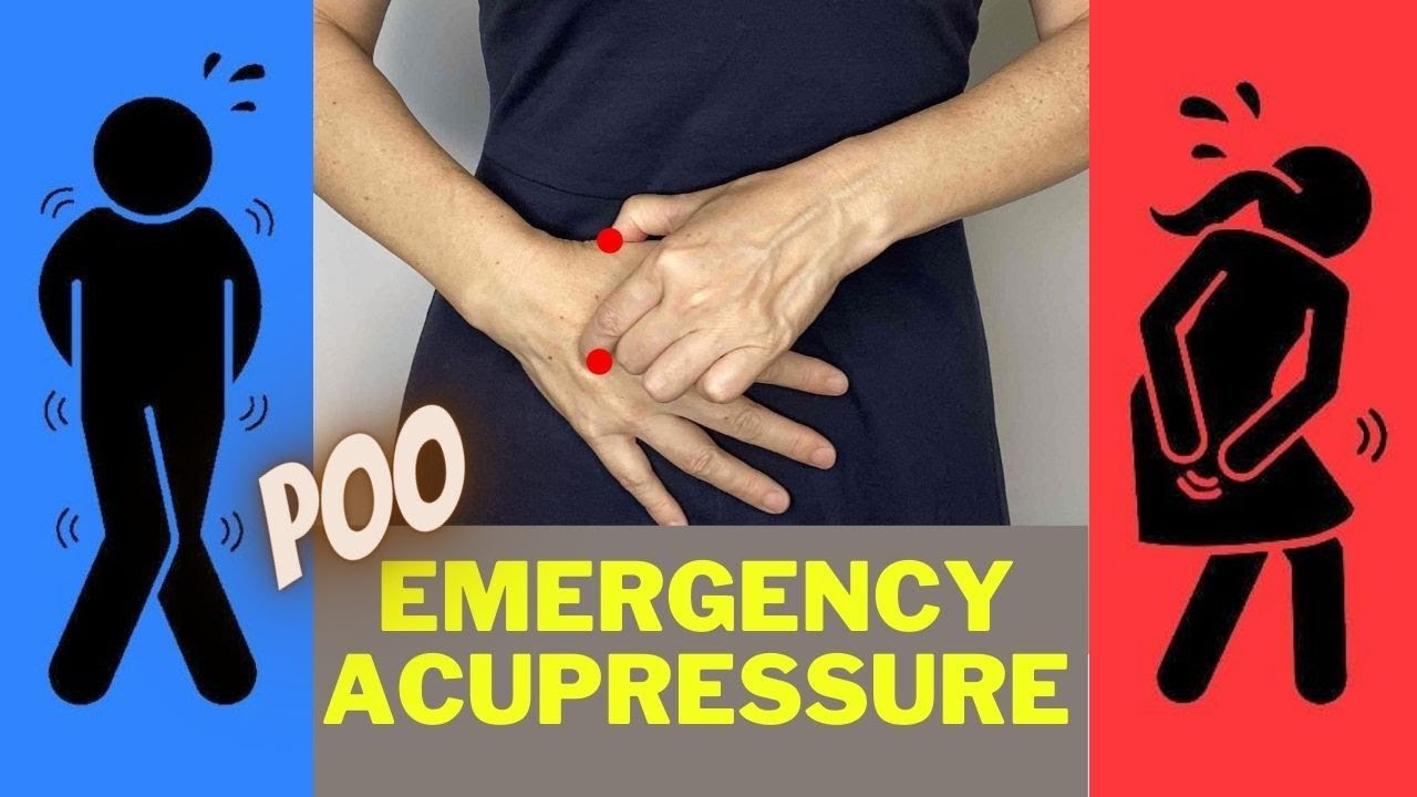 Acupressure  for Poo Emergency - Massage Monday 510