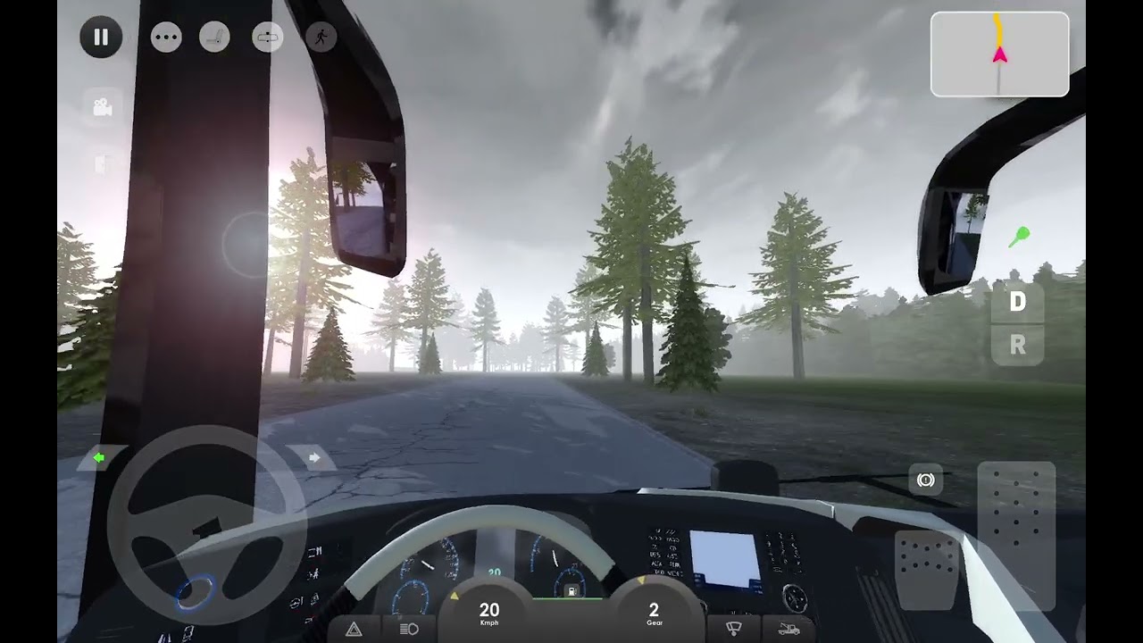 BUS SIMULATOR:EXTREME ROADS (SHORT DRIVE)
