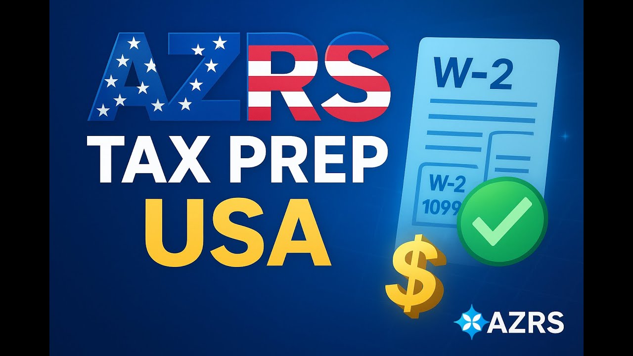 AZRS Tax Prep USA 🇺🇸 | Smarter Stress-Free Filing, Bigger Refunds