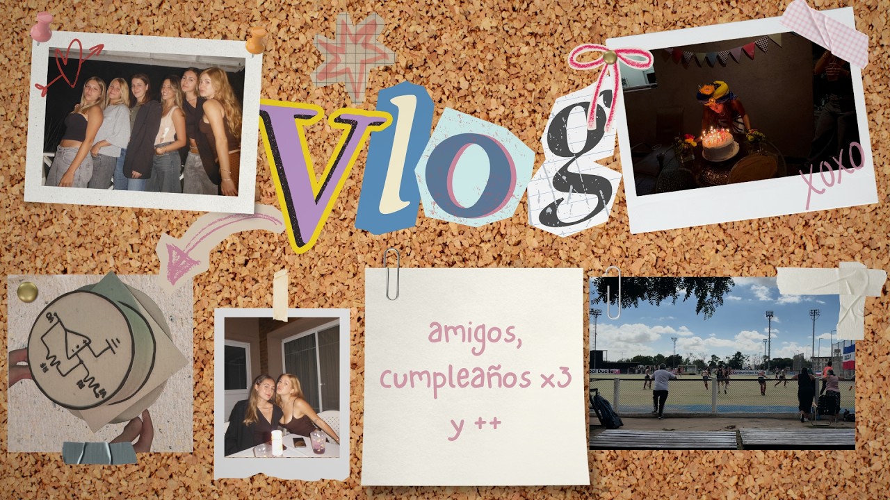 vlog de finde || cumpleaños x3, karaoke y amigos
