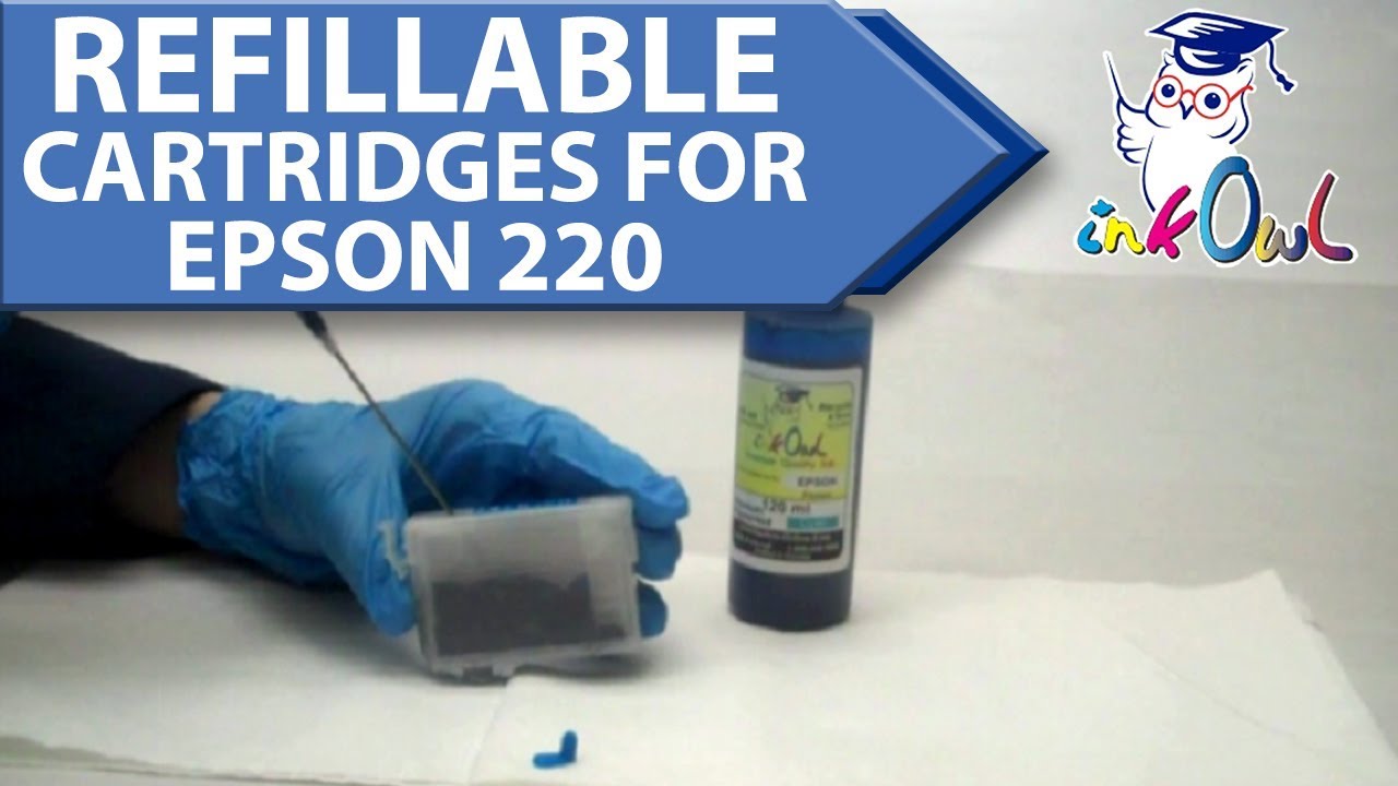 Refillable Cartridges for EPSON XP-320, XP-420, XP-424, WF-2630, WF-2650, WF-2660, 220, 220XL