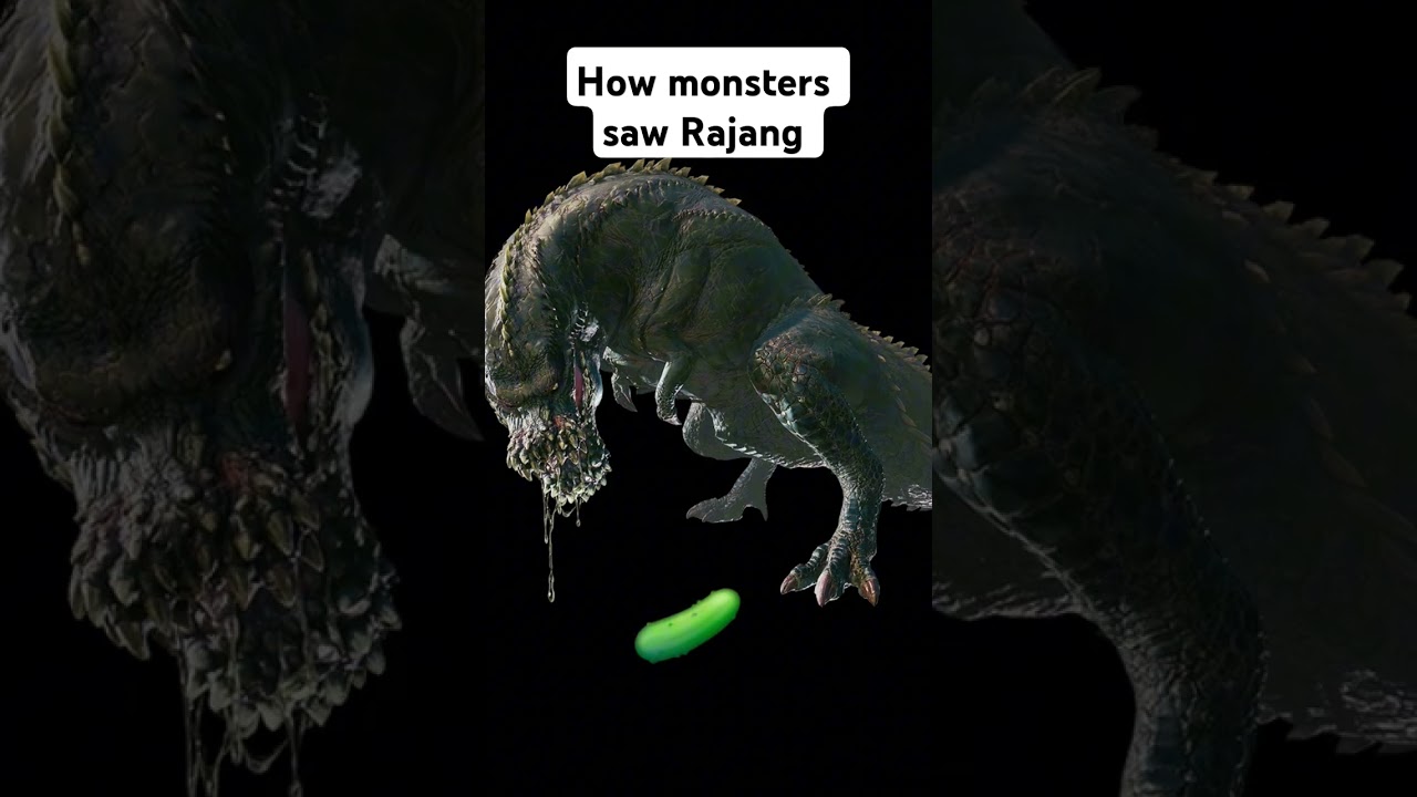 How monsters saw Rajang #monsterhunterwilds #mhw #monsterhunter #monsterhunterworld #rajang