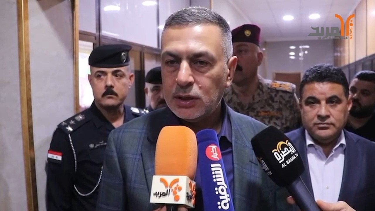 محافظ البصرة يطمئن الأهالي عبر المربد: المدينة أمنة مع استمرار حركة المنافذ #المربد