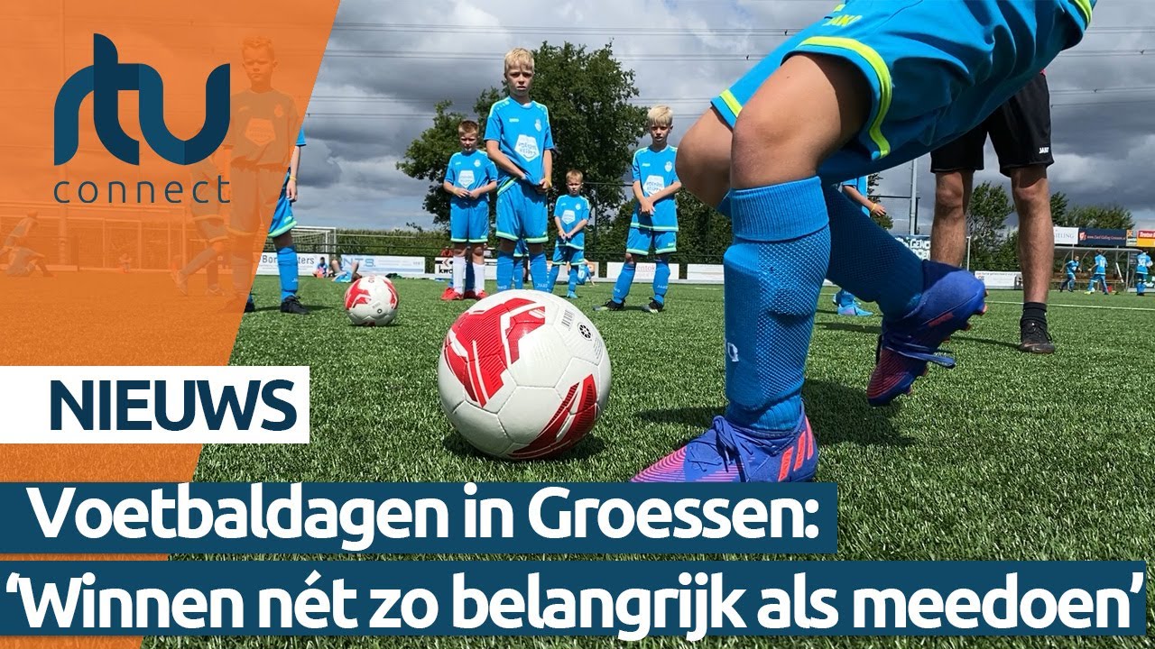 Voetbaldagen in Groessen: 'Winnen nét zo belangrijk als meedoen'