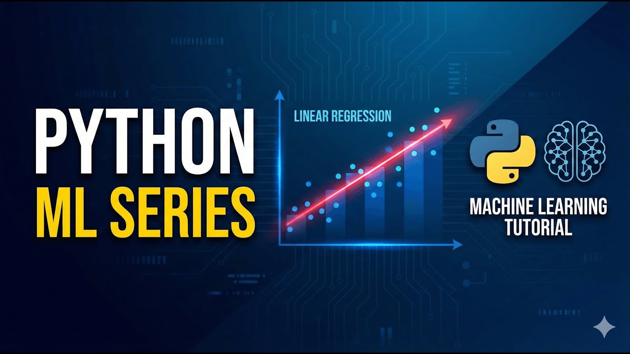 Linear Regression in Python | Machine Learning for Beginners 2026 | Inventify