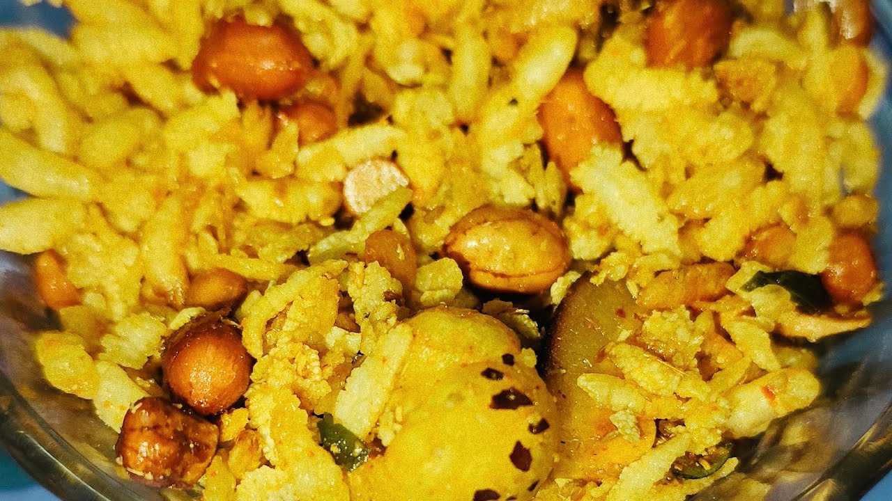 Home made Poha namkeen please watch till end 🙏🙏