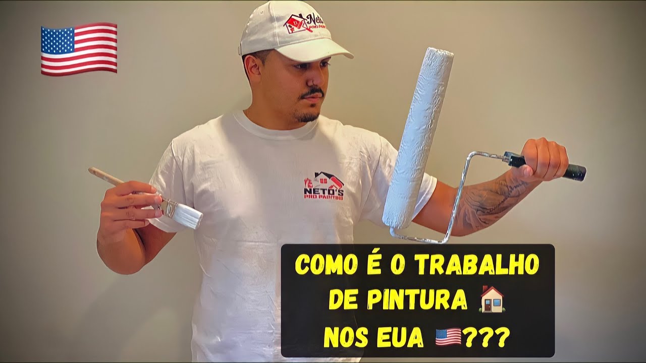 COMO É O TRABALHO DE PINTURA NÓS ESTADOS UNIDOS??? 🇺🇸