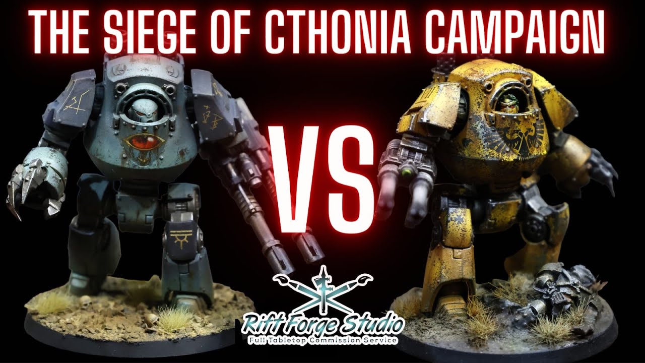 Сыны Хоруса против Имперских Кулаков — кампания «Осада Хтонии» для игры Warhammer Horus Heresy 2 ...