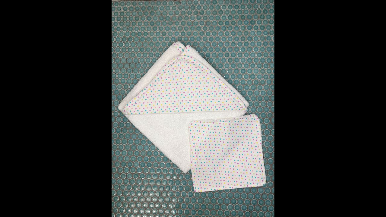 Hooded Baby Bath Towel Tutorial