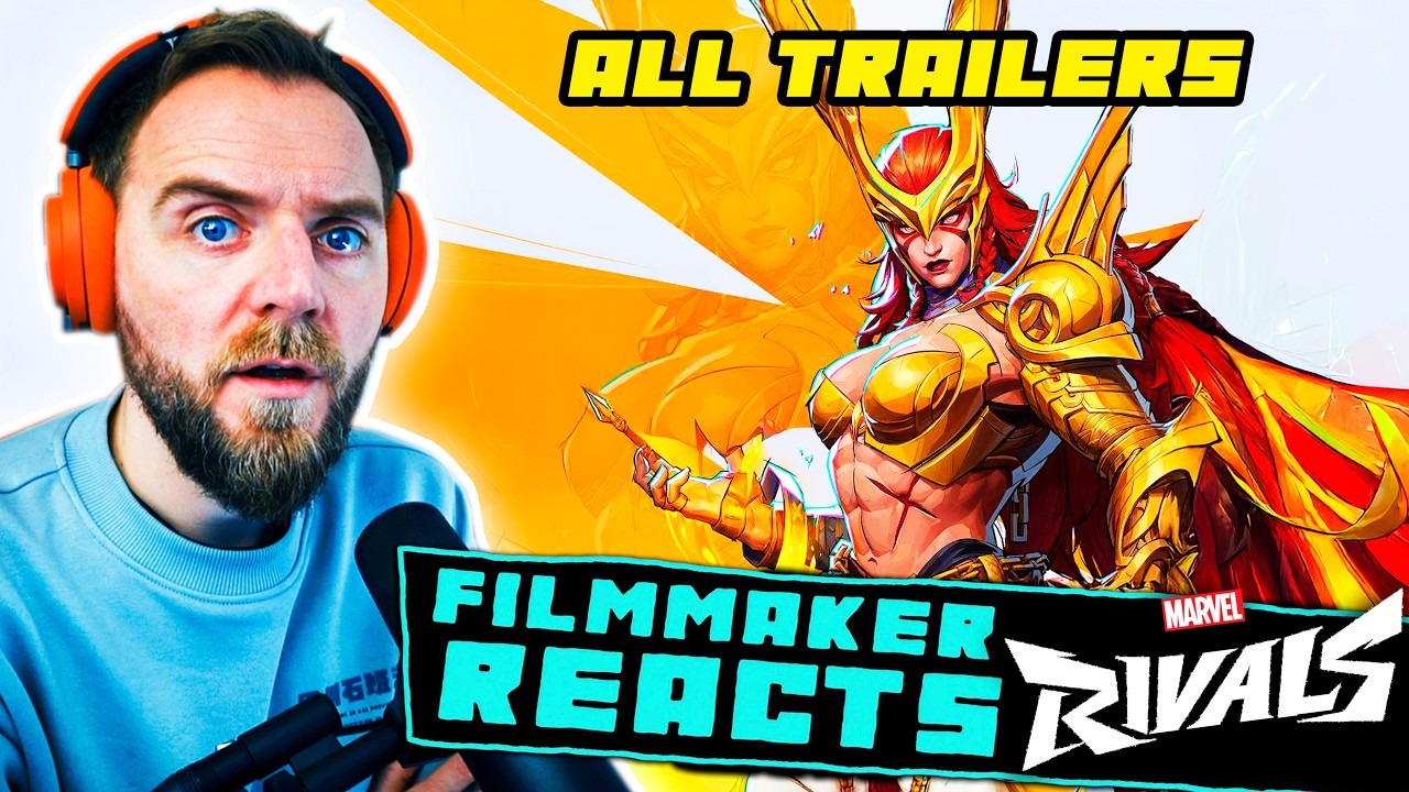 FILMMAKER REACTS: MARVEL RIVALS ALL SEASON TRAILERS!