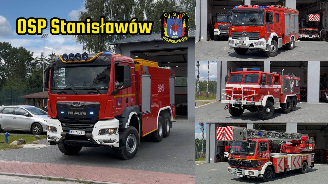 [Nowy ciężki Man od Stolarczyka i ręcznie malowany Star 266] Alarmowo siła bojowa OSP Stanisławów.