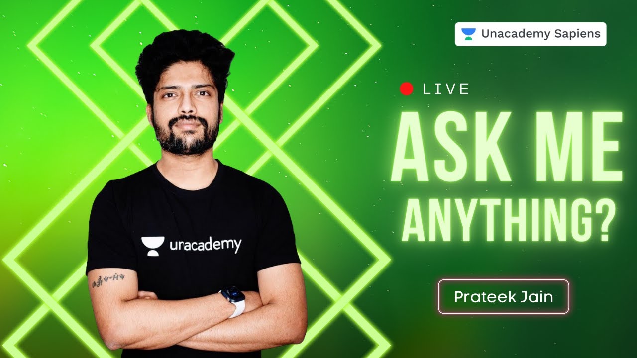 📌Ask Me Anything? | 💡NEET 2022 & 2023 Aspirants | NEET Preparation 🔥| Prateek Jain Unacademy