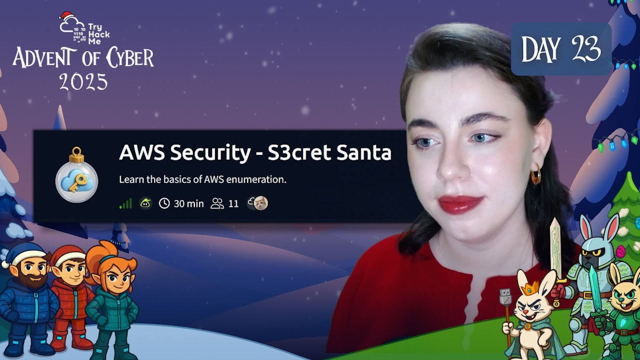 TryHackMe Advent of Cyber 2025 Day 23 | S3cret Santa