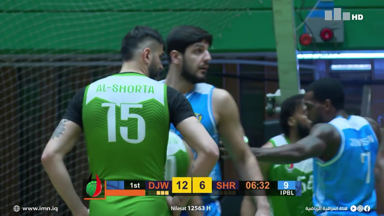 مباراة كرة سلة | الدفاع الجوي VS الشرطة | دوري المحترفين العراقي كرة السلة  2024-2025