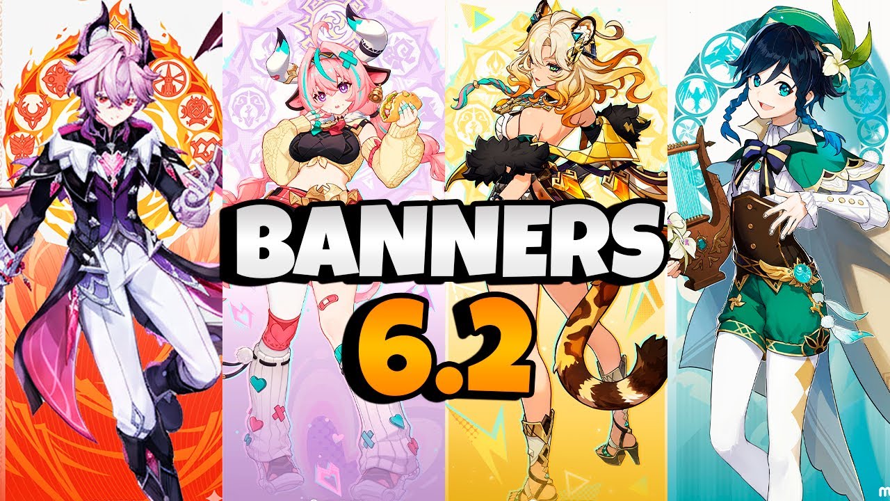 ¡NUEVA NOTICIA! BANNERS DE LA VERSION 6.2, el Kit de DURIN se ve increible | Genshin Impact