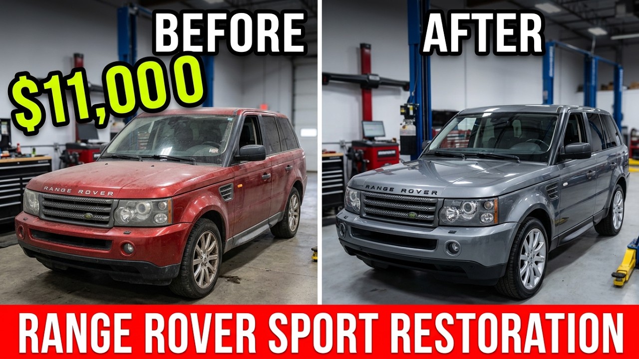 Full 1-Month Restoration of a 10-Year-Old Range Rover Sport &ndash; Bought for Just $11,000