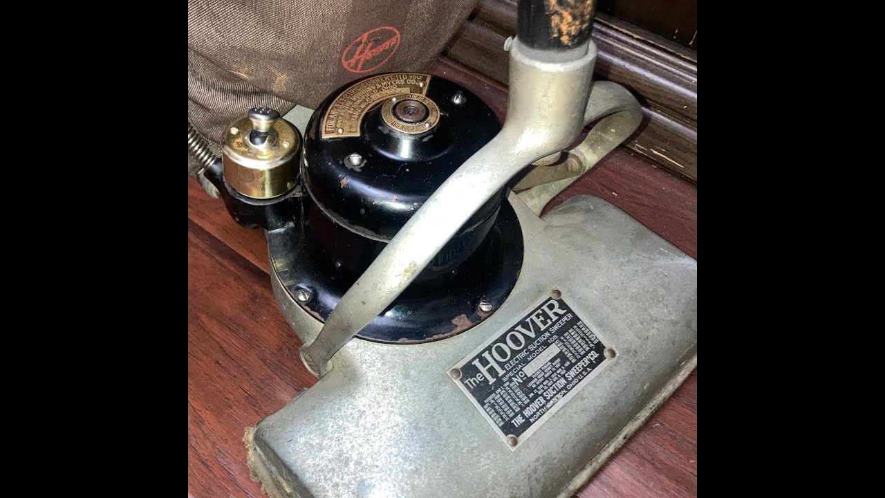 Antique 1920 Hoover Early Model 105 Vacuum Fix