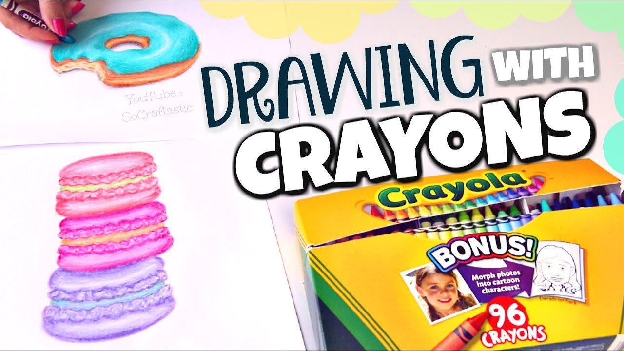 Drawing With Only CRAYONS - Crayola Challenge
