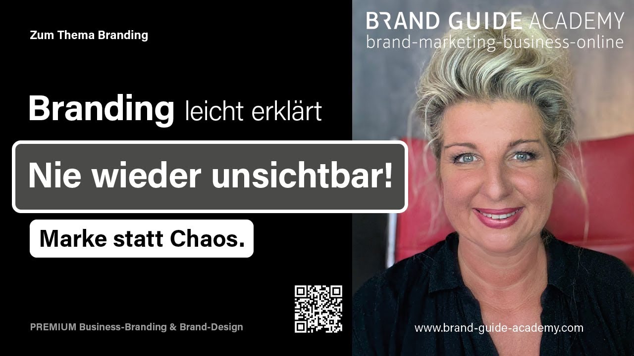 Branding leicht erkl&auml;rt. Nie wieder unsichtbar mit der richtigen Markenbildung.