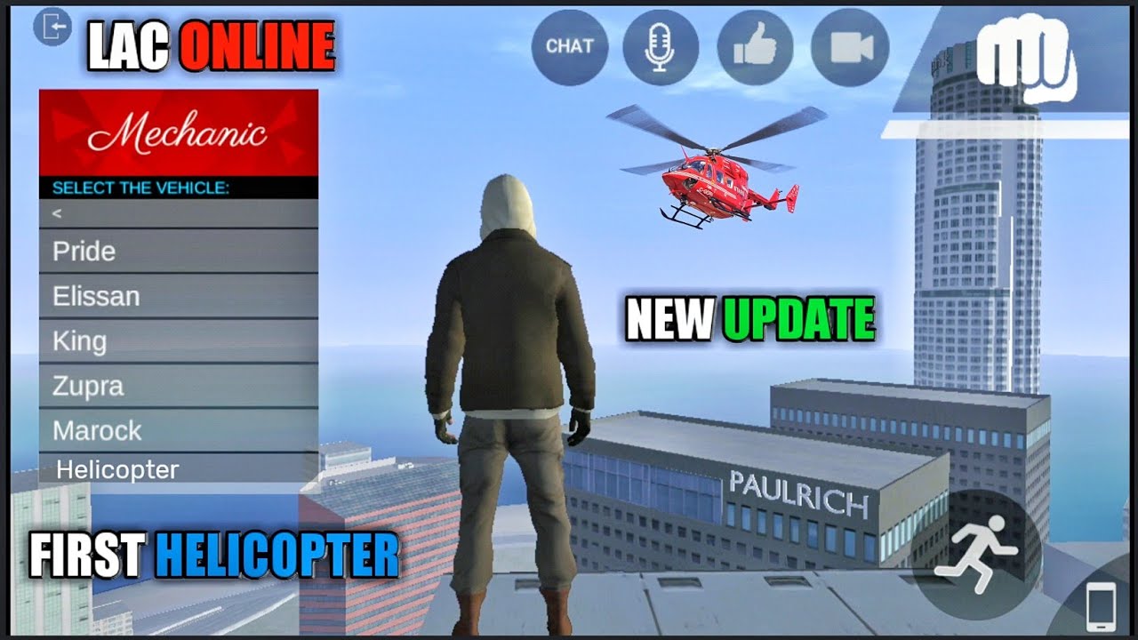 LAC ONLİNE NEW MOD HELICOPTER UPDATE RELEASED DOWNLAOD LOS ANGELES CRİMES NEW VEHİCLE HELICOPTER 👇👇👇