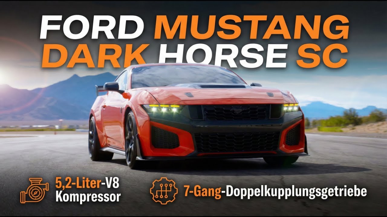 2026 Mustang Dark Horse SC im Check: Technik, Sound & Details